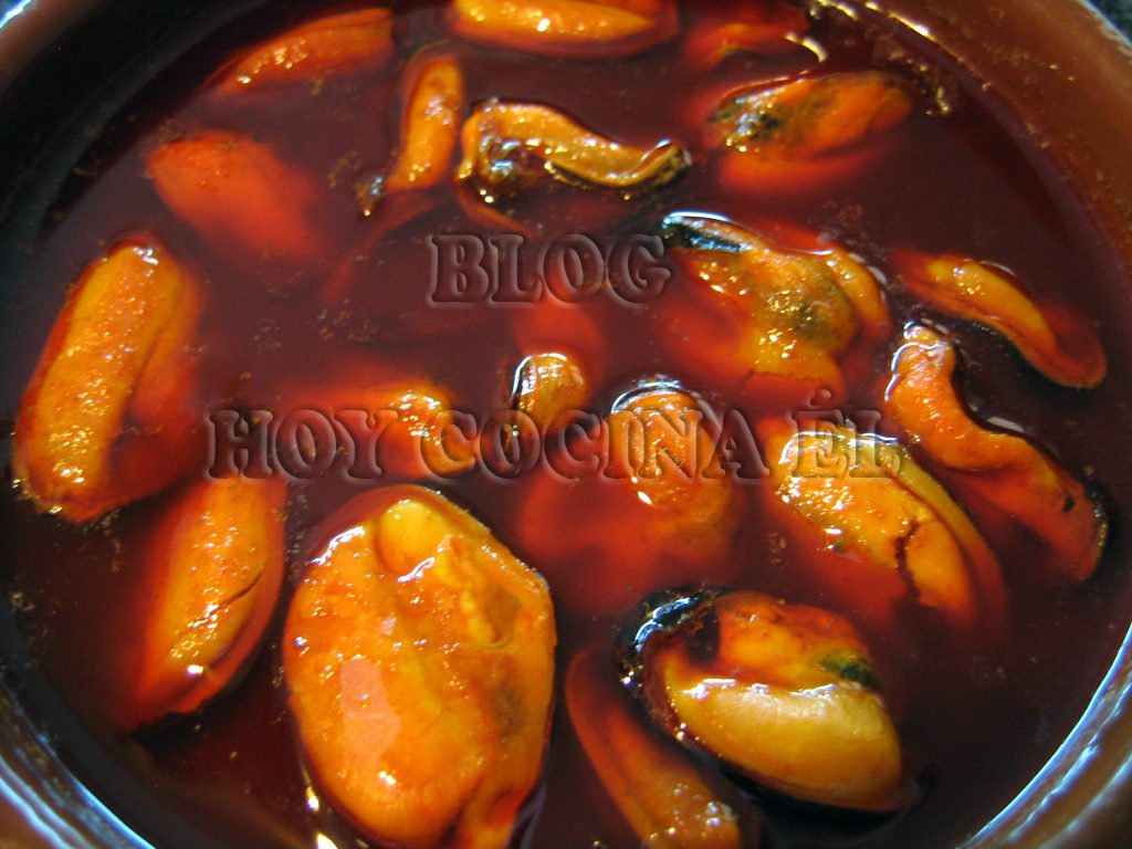 Mejillones en escabeche