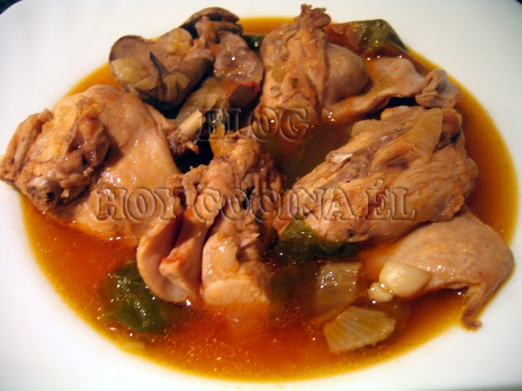 conejo a la cazadora