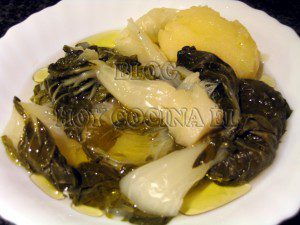 Hervido de Pak Choy o acelga china